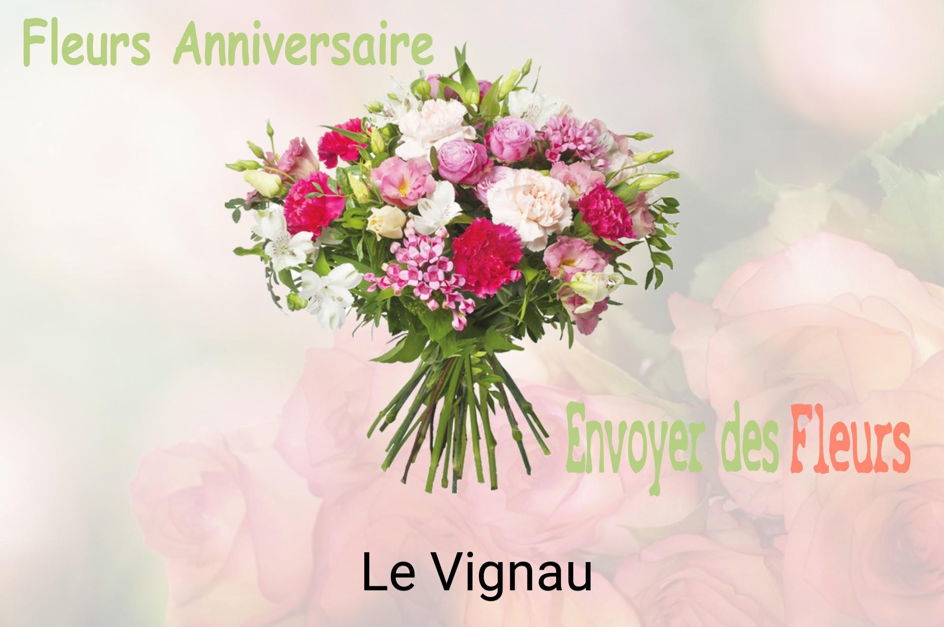 Bouquet de fleurs d’anniversaire livré à Le Vignau